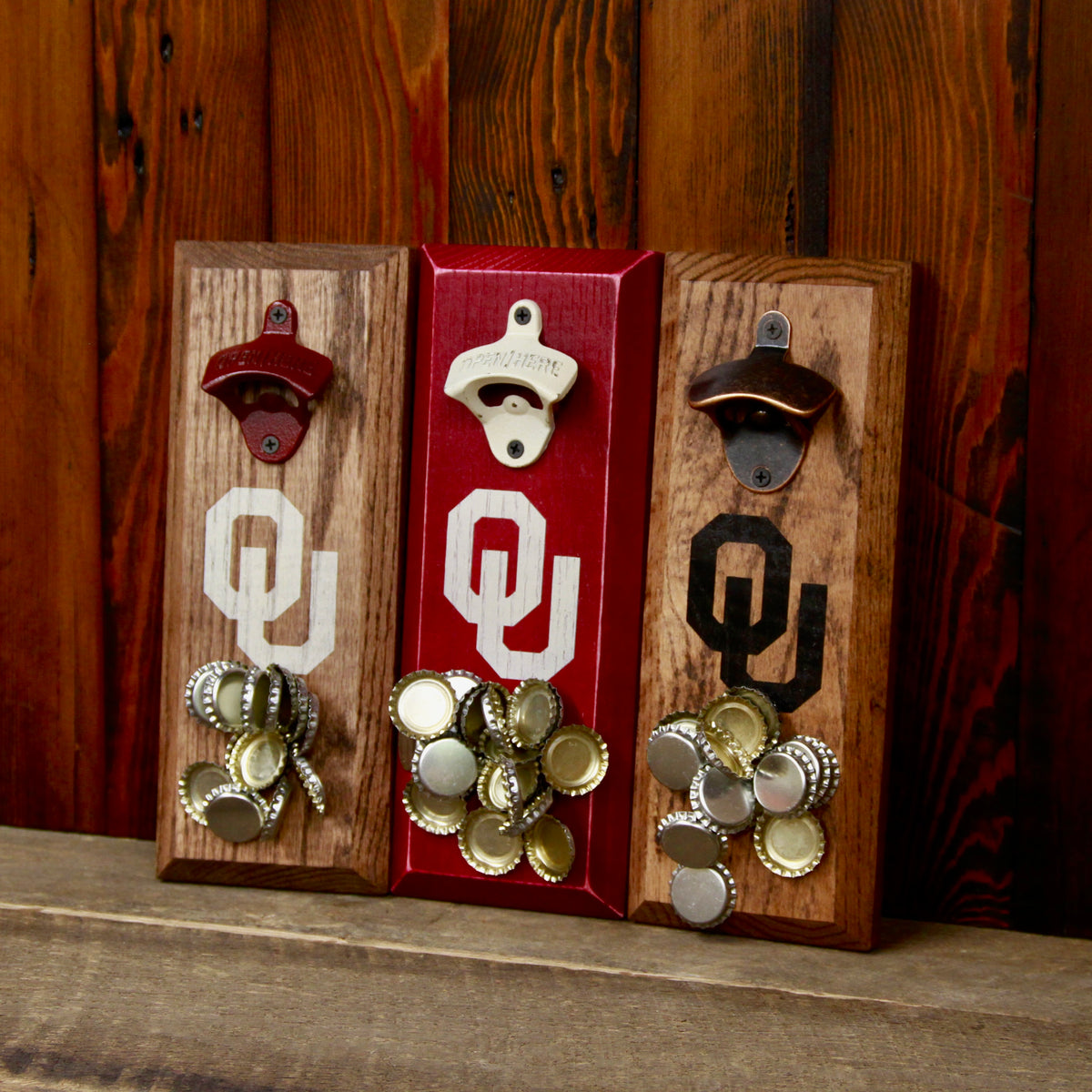 University of Oklahoma Sooners BOOMER SOONER Logo Magnetic Bottle Open –  Boone Branch