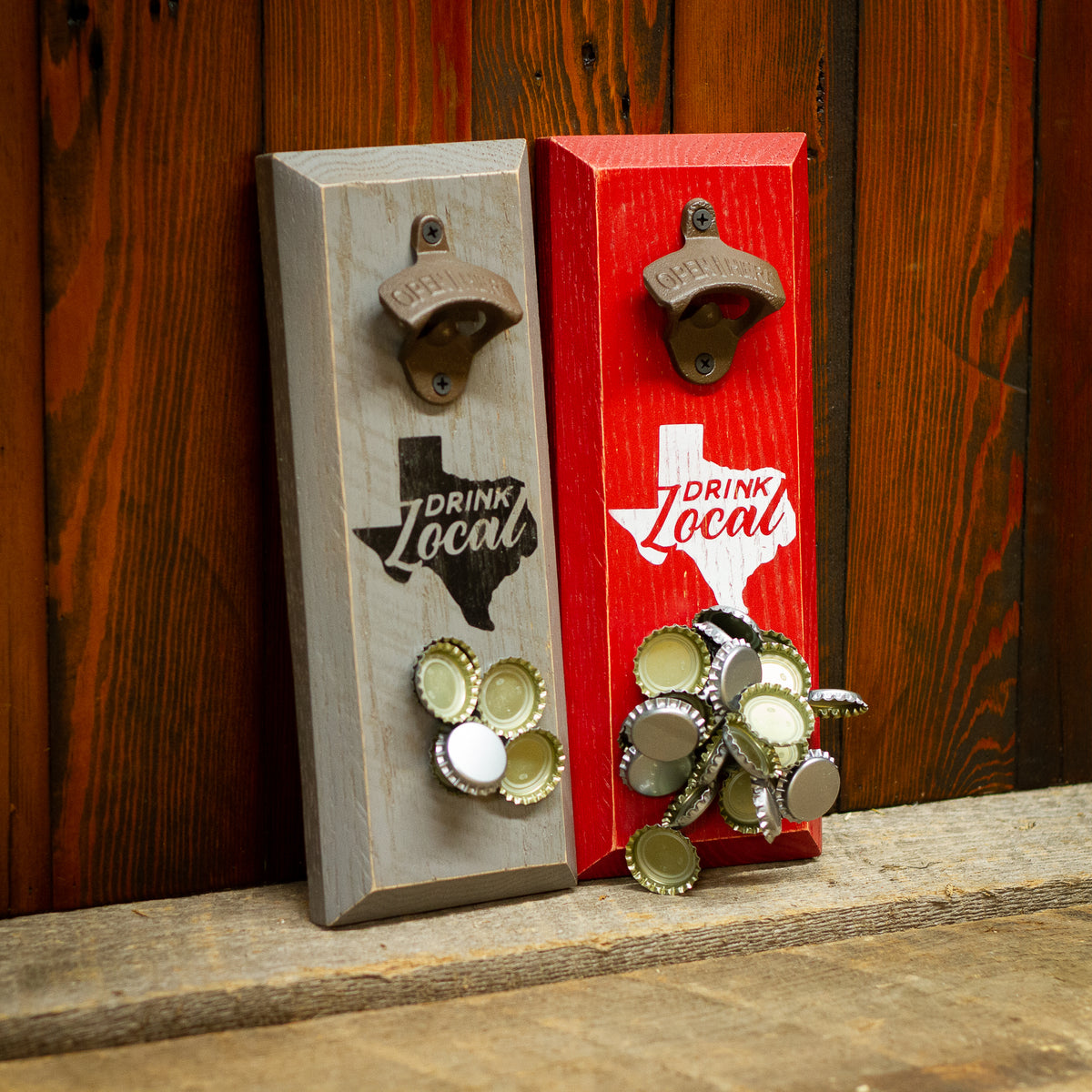 Magnetic Bottle Opener - Texas Come and Take It - Pecan – Southern Drinking  Club