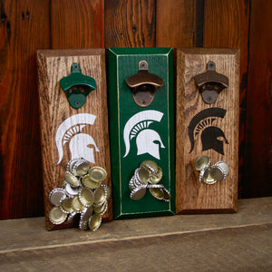 
                  
                    Load image into Gallery viewer, Michigan State University Spartans Logo Magnetic Bottle Opener
                  
                