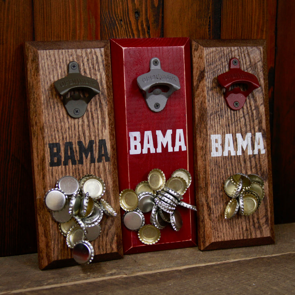 University of Alabama Crimson Tide BAMA Magnetic Bottle Opener