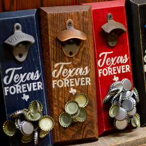 
                  
                    Load image into Gallery viewer, Texas Forever Magnetic Bottle Opener
                  
                