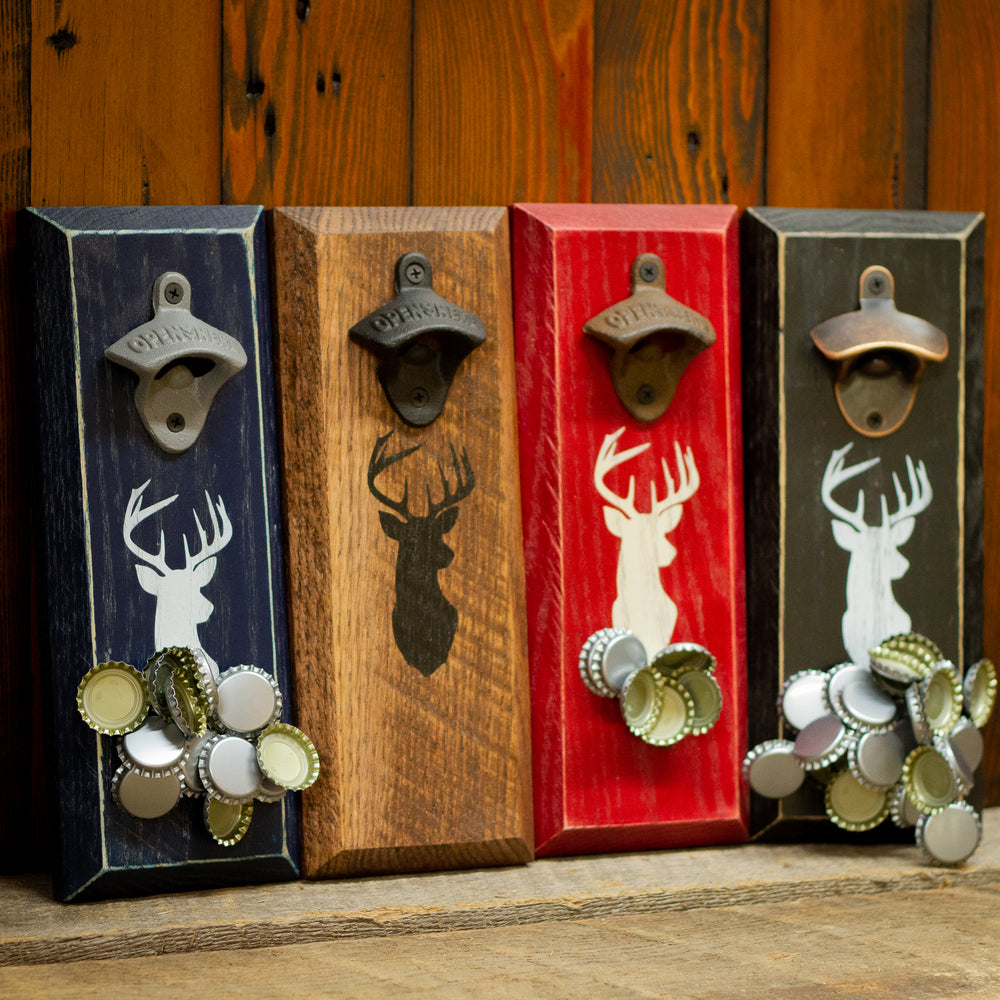 
                  
                    Load image into Gallery viewer, Whitetail Buck Deer Magnetic Bottle Opener
                  
                