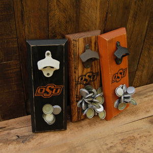 
                  
                    Load image into Gallery viewer, Oklahoma State University Cowboys OSU Logo Magnetic Bottle Opener
                  
                