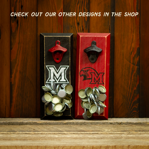 
                  
                    Load image into Gallery viewer, Miami University of Ohio Redhawks M Logo Magnetic Bottle Opener
                  
                